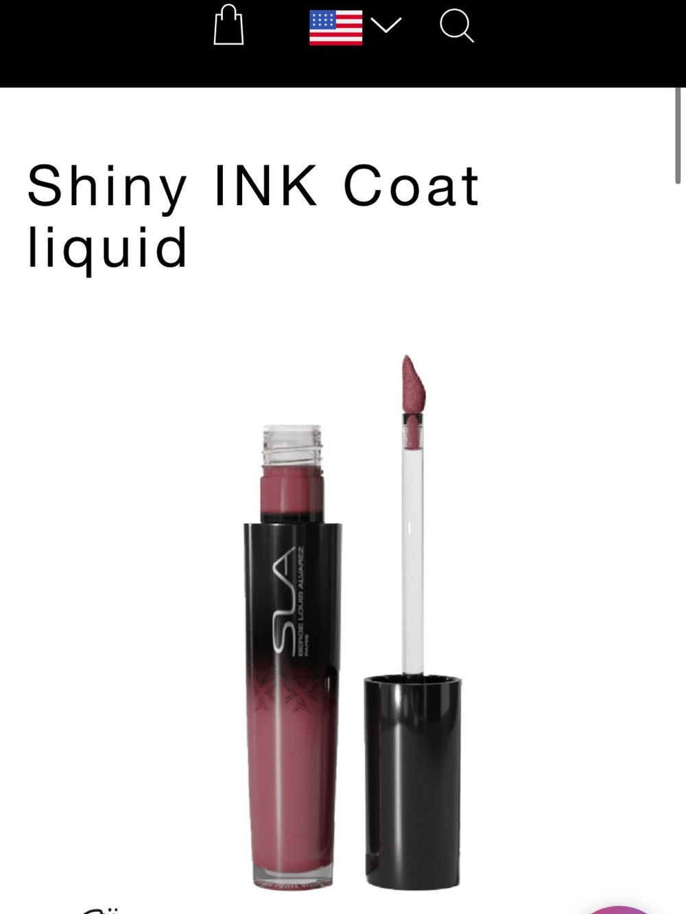 SLA Shiny INK Coat Liquid Lipstick - 03 ( Taylor)